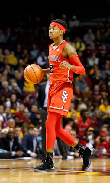 Ponds scores 26, St. John's upsets No. 13 Butler 76-73 (Dec 29, 2016)
